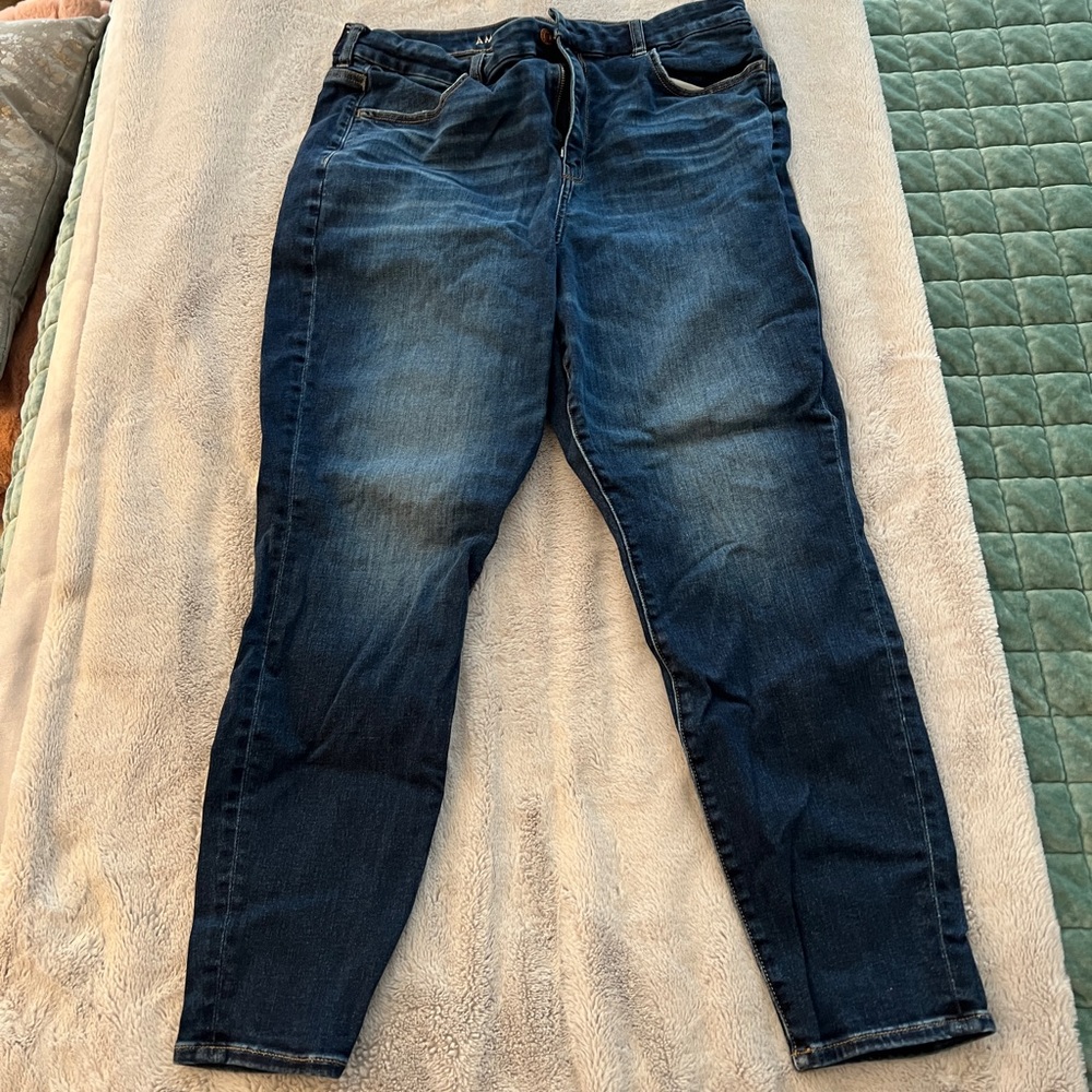 American Eagle Nexxt Level Stretch Jegging size 16 SHORT Length